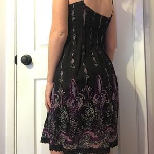 V neck spaghetti strap dress